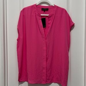 Eloquii Vibrant Pink Women's Blouse - 16 NWT